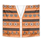 Tigers Rugby Christmas Tapestry Aboriginal Seamless Cardigan Inspired