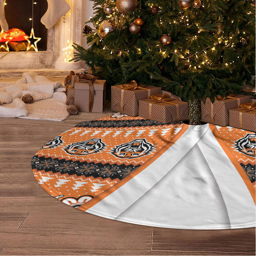 Tigers Rugby Christmas Tree Skirt Aboriginal Seamless Cardigan Inspired
