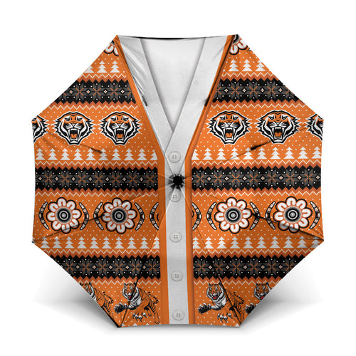 Tigers Rugby Christmas Umbrella Aboriginal Seamless Cardigan Inspired