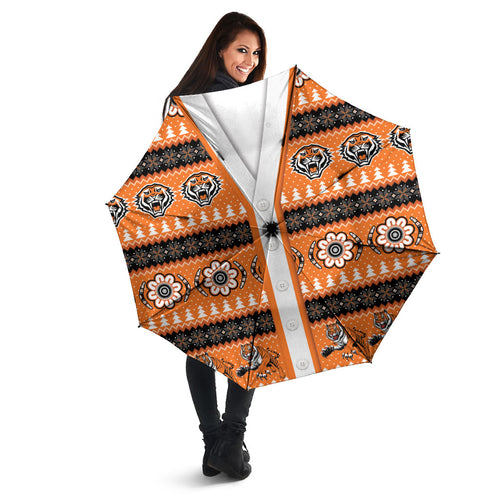 Tigers Rugby Christmas Umbrella Aboriginal Seamless Cardigan Inspired