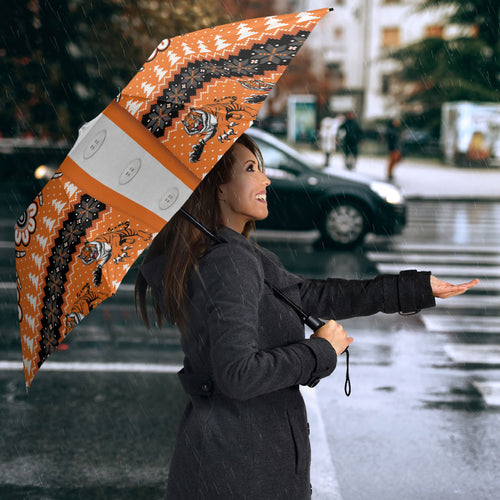 Tigers Rugby Christmas Umbrella Aboriginal Seamless Cardigan Inspired