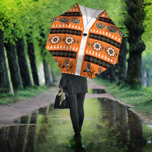 Tigers Rugby Christmas Umbrella Aboriginal Seamless Cardigan Inspired