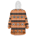 Tigers Rugby Christmas Wearable Blanket Hoodie Aboriginal Seamless Cardigan Inspired