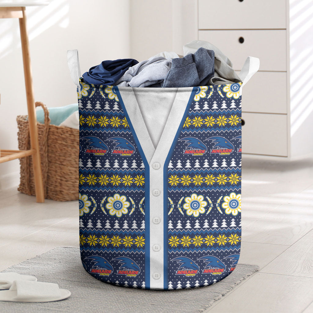 Adelaide Crows Football Christmas Laundry Basket Aboriginal Seamless Cardigan Inspired