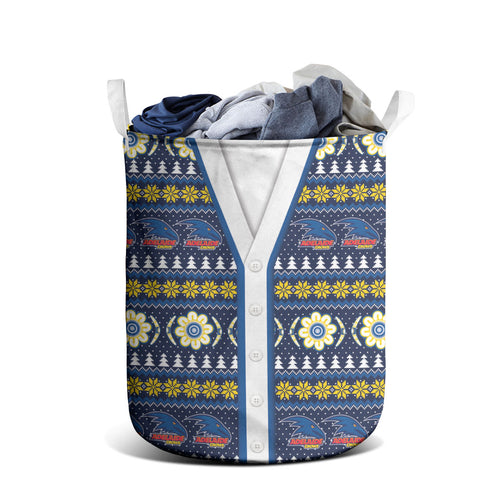 Adelaide Crows Football Christmas Laundry Basket Aboriginal Seamless Cardigan Inspired