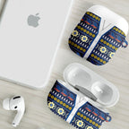 Adelaide Crows Football Christmas AirPods Case Aboriginal Seamless Cardigan Inspired