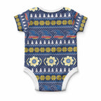 Adelaide Crows Football Christmas Baby Onesie Aboriginal Seamless Cardigan Inspired