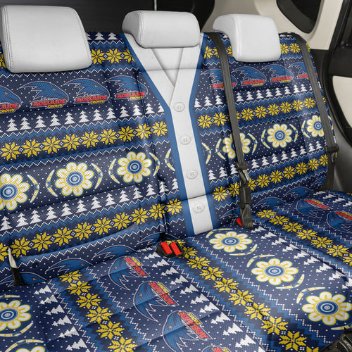 Adelaide Crows Football Christmas Back Car Seat Cover Aboriginal Seamless Cardigan Inspired