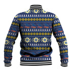 Adelaide Crows Football Christmas Baseball Jacket Aboriginal Seamless Cardigan Inspired