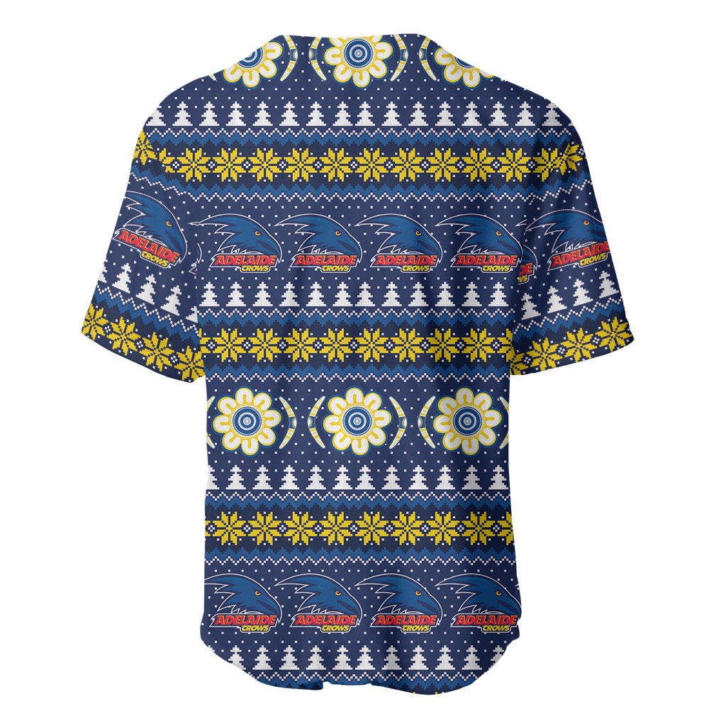 Adelaide Crows Football Christmas Baseball Jersey Aboriginal Seamless Cardigan Inspired