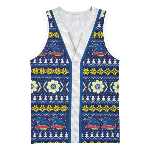 Adelaide Crows Football Christmas Basketball Jersey Aboriginal Seamless Cardigan Inspired