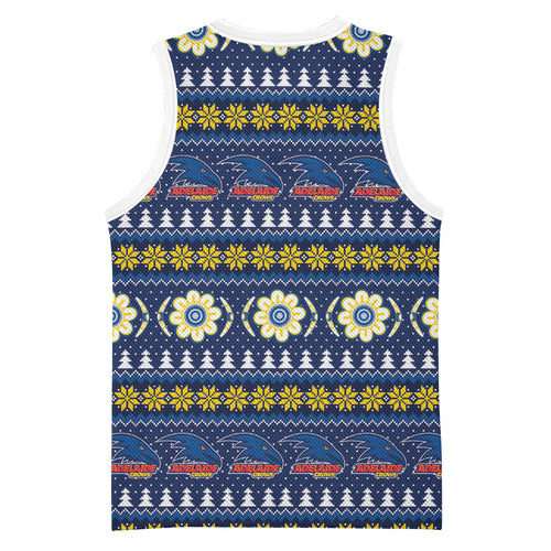Adelaide Crows Football Christmas Basketball Jersey Aboriginal Seamless Cardigan Inspired