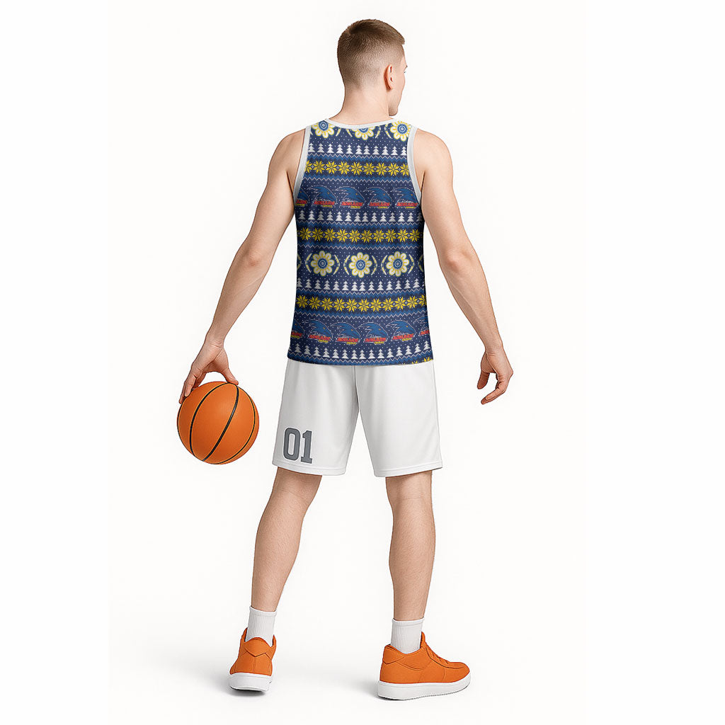 Adelaide Crows Football Christmas Basketball Jersey Aboriginal Seamless Cardigan Inspired