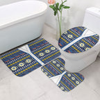 Adelaide Crows Football Christmas Bathroom Set Aboriginal Seamless Cardigan Inspired
