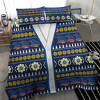 Adelaide Crows Football Christmas Bedding Set Aboriginal Seamless Cardigan Inspired