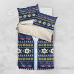 Adelaide Crows Football Christmas Bedding Set Aboriginal Seamless Cardigan Inspired