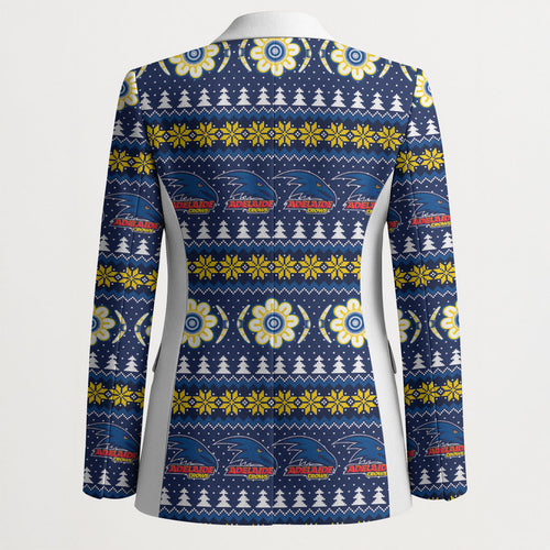 Adelaide Crows Football Christmas Blazer Aboriginal Seamless Cardigan Inspired