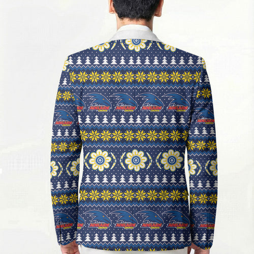 Adelaide Crows Football Christmas Blazer Aboriginal Seamless Cardigan Inspired