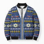 Adelaide Crows Football Christmas Bomber Puffer Jacket Aboriginal Seamless Cardigan Inspired