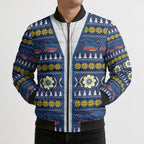 Adelaide Crows Football Christmas Bomber Puffer Jacket Aboriginal Seamless Cardigan Inspired