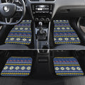 Adelaide Crows Football Christmas Car Mats Aboriginal Seamless Cardigan Inspired