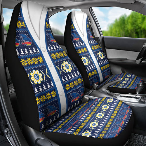 Adelaide Crows Football Christmas Car Seat Cover Aboriginal Seamless Cardigan Inspired