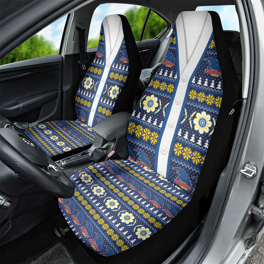 Adelaide Crows Football Christmas Car Seat Cover Aboriginal Seamless Cardigan Inspired