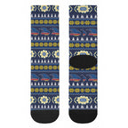 Adelaide Crows Football Christmas Crew Socks Aboriginal Seamless Cardigan Inspired