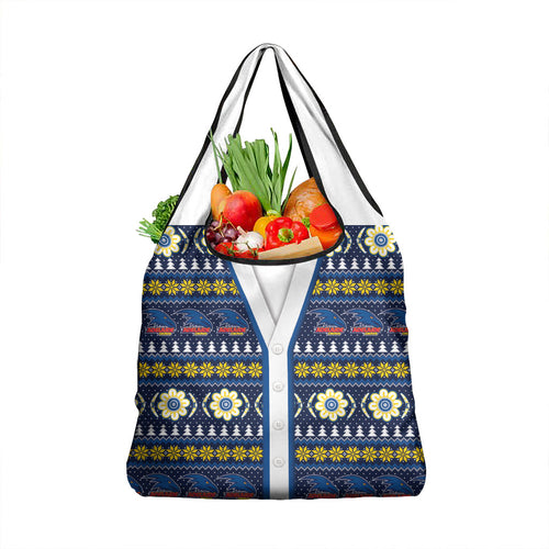 Adelaide Crows Football Christmas Grocery Bag Aboriginal Seamless Cardigan Inspired