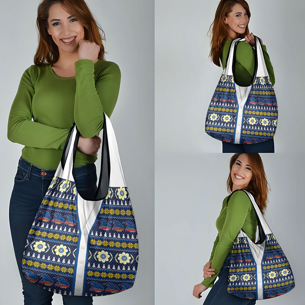 Adelaide Crows Football Christmas Grocery Bag Aboriginal Seamless Cardigan Inspired