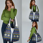 Adelaide Crows Football Christmas Grocery Bag Aboriginal Seamless Cardigan Inspired