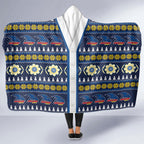 Adelaide Crows Football Christmas Hooded Blanket Aboriginal Seamless Cardigan Inspired