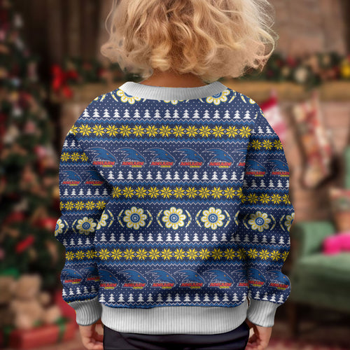 Adelaide Crows Football Christmas Kid Ugly Christmas Sweater Aboriginal Seamless Cardigan Inspired