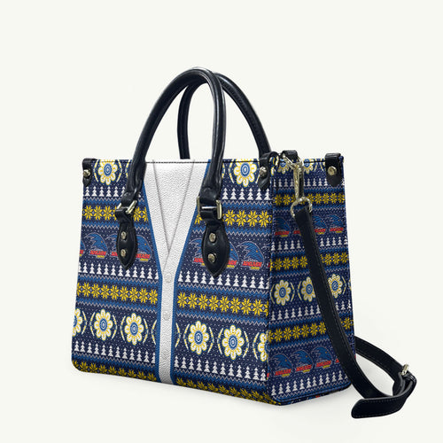 Adelaide Crows Football Christmas Leather Bag Aboriginal Seamless Cardigan Inspired