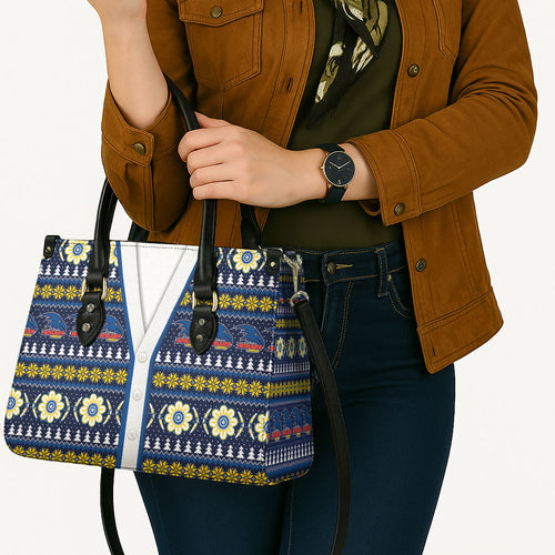 Adelaide Crows Football Christmas Leather Bag Aboriginal Seamless Cardigan Inspired