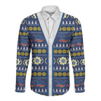 Adelaide Crows Football Christmas Long Sleeve Button Shirt Aboriginal Seamless Cardigan Inspired