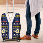 Adelaide Crows Football Christmas Luggage Cover Aboriginal Seamless Cardigan Inspired