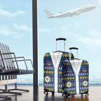 Adelaide Crows Football Christmas Luggage Cover Aboriginal Seamless Cardigan Inspired