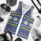 Adelaide Crows Football Christmas Men Tank Top Aboriginal Seamless Cardigan Inspired