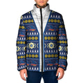 Adelaide Crows Football Christmas Padded Jacket Aboriginal Seamless Cardigan Inspired