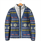 Adelaide Crows Football Christmas Padded Jacket Aboriginal Seamless Cardigan Inspired