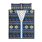Adelaide Crows Football Christmas Quilt Bed Set Aboriginal Seamless Cardigan Inspired