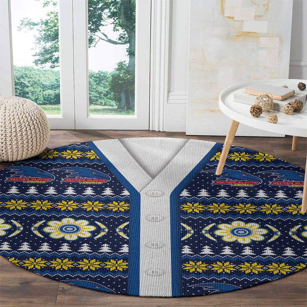 Adelaide Crows Football Christmas Round Carpet Aboriginal Seamless Cardigan Inspired