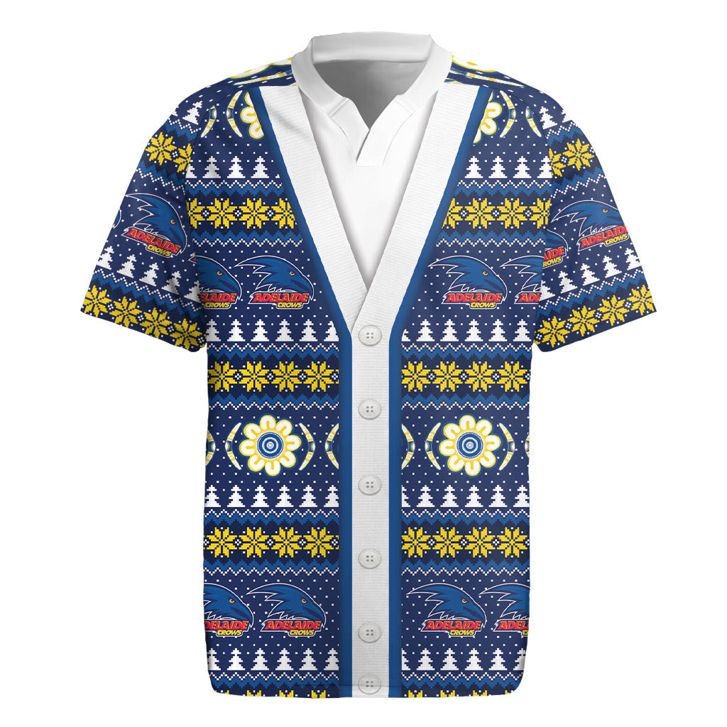 Adelaide Crows Football Christmas Rugby Jersey Aboriginal Seamless Cardigan Inspired