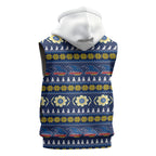 Adelaide Crows Football Christmas Sleeveless Zip Hoodie Aboriginal Seamless Cardigan Inspired