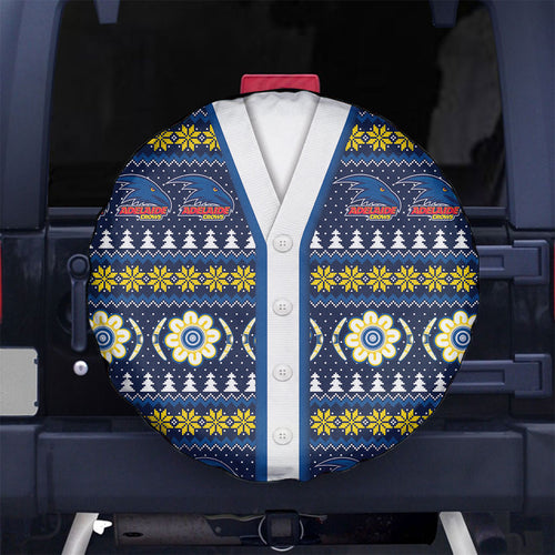 Adelaide Crows Football Christmas Spare Tire Cover Aboriginal Seamless Cardigan Inspired