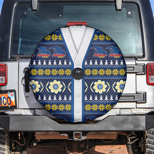 Adelaide Crows Football Christmas Spare Tire Cover Aboriginal Seamless Cardigan Inspired