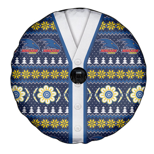 Adelaide Crows Football Christmas Spare Tire Cover Aboriginal Seamless Cardigan Inspired