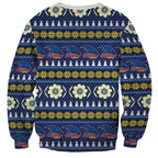 Adelaide Crows Football Christmas Sweatshirt Aboriginal Seamless Cardigan Inspired