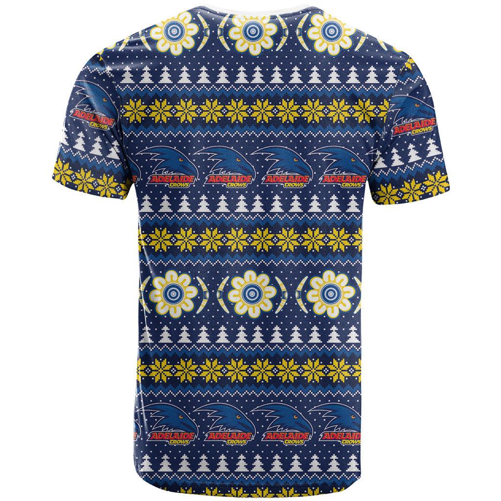 Adelaide Crows Football Christmas T Shirt Aboriginal Seamless Cardigan Inspired